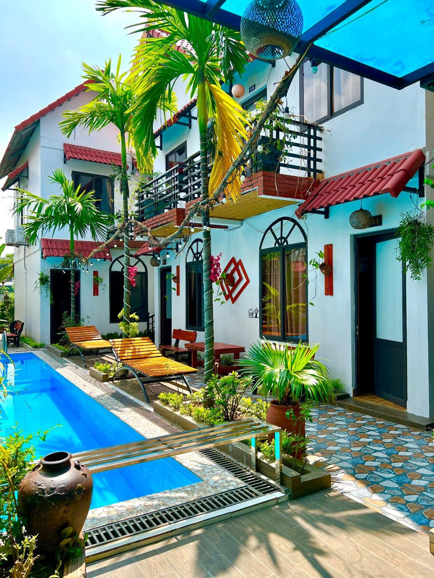 ニンビン The Pineapple House Bed & Breakfast エクステリア 写真